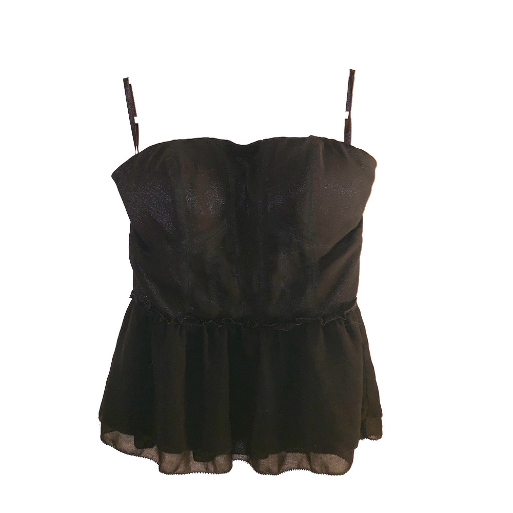 Bebe strapless top